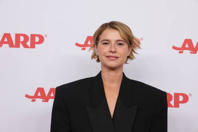 BEVERLY HILLS, CALIFORNIA - JANUARY 10: Jessie Buckley at the 2026 Annual Movies for Grownups Awards with AARP at Beverly Wilshire, A Four Seasons Hotel on January 10, 2026 in Beverly Hills, California. Copyright: xAdmediax MediaPunchx