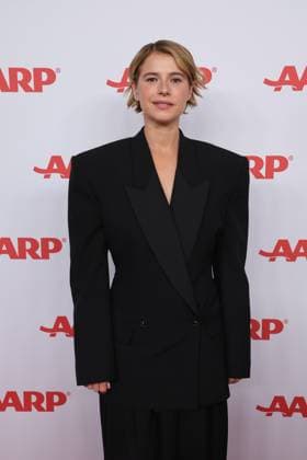 BEVERLY HILLS, CALIFORNIA - JANUARY 10: Jessie Buckley at the 2026 Annual Movies for Grownups Awards with AARP at Beverly Wilshire, A Four Seasons Hotel on January 10, 2026 in Beverly Hills, California. Copyright: xAdmediax MediaPunchx
