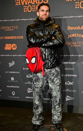 January 10, 2026, Madrid, Madrid, SPAIN: Content creators and guests pose on the black carpet during the third edition of the Army Awards, held on Saturday, January 10, at the Madrid Arena in Madrid. Known as the Ã¢â‚¬oeinternet anti-awards,Ã¢â‚¬Â the ceremony honors the most viral moments, trends, and personalities from social media over the past year in a script-free gala hosted by Ceciarmy and Santiago Segura. In the image Valmaseda Madrid SPAIN - ZUMAz108 20260110_znp_z108_192 Copyright: xRichardxZubelzux