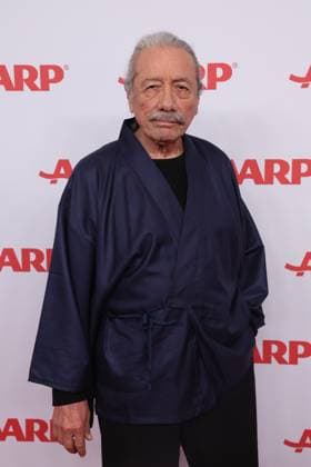 BEVERLY HILLS, CALIFORNIA - JANUARY 10: Edward James Olmos at the 2026 Annual Movies for Grownups Awards with AARP at Beverly Wilshire, A Four Seasons Hotel on January 10, 2026 in Beverly Hills, California. Copyright: xAdmediax MediaPunchx
