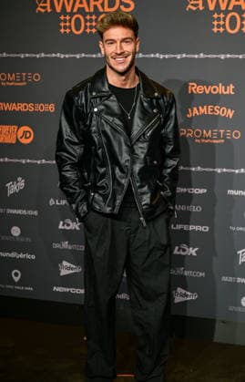 January 10, 2026, Madrid, Madrid, SPAIN: Content creators and guests pose on the black carpet during the third edition of the Army Awards, held on Saturday, January 10, at the Madrid Arena in Madrid. Known as the Ã¢â‚¬oeinternet anti-awards,Ã¢â‚¬Â the ceremony honors the most viral moments, trends, and personalities from social media over the past year in a script-free gala hosted by Ceciarmy and Santiago Segura. In the image David Vaquero Madrid SPAIN - ZUMAz108 20260110_znp_z108_200 Copyright: xRichardxZubelzux