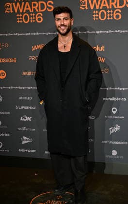 January 10, 2026, Madrid, Madrid, SPAIN: Content creators and guests pose on the black carpet during the third edition of the Army Awards, held on Saturday, January 10, at the Madrid Arena in Madrid. Known as the Ã¢â‚¬oeinternet anti-awards,Ã¢â‚¬Â the ceremony honors the most viral moments, trends, and personalities from social media over the past year in a script-free gala hosted by Ceciarmy and Santiago Segura. In the image Gerard Arias Madrid SPAIN - ZUMAz108 20260110_znp_z108_201 Copyright: xRichardxZubelzux