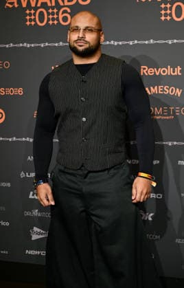 January 10, 2026, Madrid, Madrid, SPAIN: Content creators and guests pose on the black carpet during the third edition of the Army Awards, held on Saturday, January 10, at the Madrid Arena in Madrid. Known as the Ã¢â‚¬oeinternet anti-awards,Ã¢â‚¬Â the ceremony honors the most viral moments, trends, and personalities from social media over the past year in a script-free gala hosted by Ceciarmy and Santiago Segura. In the image Alan Cardoso Madrid SPAIN - ZUMAz108 20260110_znp_z108_212 Copyright: xRichardxZubelzux