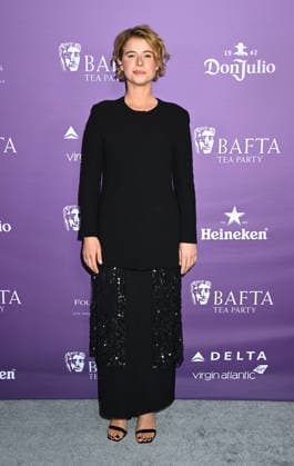 2026 BAFTA Tea Party Jessie Buckley arriving to t2026 BAFTA Tea Party held at the Four Seasons Hotel Los Angeles at Beverly Hills on January 10, 2026 in Los Angeles, Ca. Los Angeles Four Seasons Hotel Los Angeles a California USA Copyright: xTammiexArroyox xAFF-USA.comx
