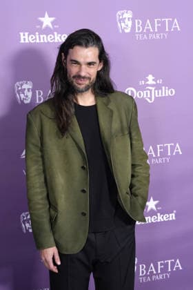 Spanish director and actor Oliver Laxe poses on the red carpet at the BAFTA Tea Party in Los Angeles, USA, 10 January 2026. BAFTA Tea Party in Los Angeles !ACHTUNG: NUR REDAKTIONELLE NUTZUNG!  Copyright: xOctavioxGuzmanx AME4153 20260111-55019028009_1