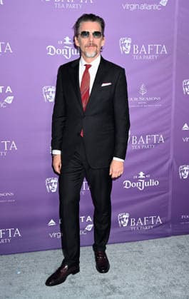 2026 BAFTA Tea Party Ethan Hawke arriving to t2026 BAFTA Tea Party held at the Four Seasons Hotel Los Angeles at Beverly Hills on January 10, 2026 in Los Angeles, Ca. Los Angeles Four Seasons Hotel Los Angeles a California USA Copyright: xTammiexArroyox xAFF-USA.comx