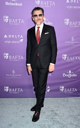 2026 BAFTA Tea Party Ethan Hawke arriving to t2026 BAFTA Tea Party held at the Four Seasons Hotel Los Angeles at Beverly Hills on January 10, 2026 in Los Angeles, Ca. Los Angeles Four Seasons Hotel Los Angeles a California USA Copyright: xTammiexArroyox xAFF-USA.comx