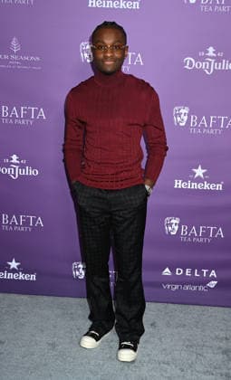 2026 BAFTA Tea Party Miles Canton arriving to t2026 BAFTA Tea Party held at the Four Seasons Hotel Los Angeles at Beverly Hills on January 10, 2026 in Los Angeles, Ca. Los Angeles Four Seasons Hotel Los Angeles a California USA Copyright: xTammiexArroyox xAFF-USA.comx