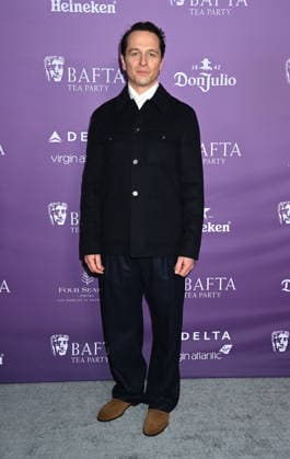 2026 BAFTA Tea Party Matthew Rhys arriving to t2026 BAFTA Tea Party held at the Four Seasons Hotel Los Angeles at Beverly Hills on January 10, 2026 in Los Angeles, Ca. Los Angeles Four Seasons Hotel Los Angeles a California USA Copyright: xTammiexArroyox xAFF-USA.comx