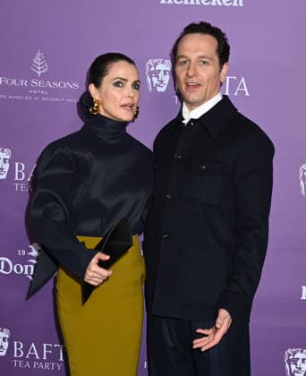 2026 BAFTA Tea Party Keri Russell and Matthew Rhys arriving to t2026 BAFTA Tea Party held at the Four Seasons Hotel Los Angeles at Beverly Hills on January 10, 2026 in Los Angeles, Ca. Los Angeles Four Seasons Hotel Los Angeles a California USA Copyright: xTammiexArroyox xAFF-USA.comx
