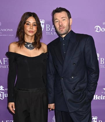 2026 BAFTA Tea Party Christine Centenera and Joel Edgerton arriving to t2026 BAFTA Tea Party held at the Four Seasons Hotel Los Angeles at Beverly Hills on January 10, 2026 in Los Angeles, Ca. Los Angeles Four Seasons Hotel Los Angeles a California USA Copyright: xTammiexArroyox xAFF-USA.comx