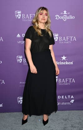 2026 BAFTA Tea Party Imogen Poots arriving to t2026 BAFTA Tea Party held at the Four Seasons Hotel Los Angeles at Beverly Hills on January 10, 2026 in Los Angeles, Ca. Los Angeles Four Seasons Hotel Los Angeles a California USA Copyright: xTammiexArroyox xAFF-USA.comx