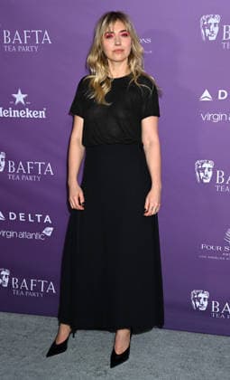 2026 BAFTA Tea Party Imogen Poots arriving to t2026 BAFTA Tea Party held at the Four Seasons Hotel Los Angeles at Beverly Hills on January 10, 2026 in Los Angeles, Ca. Los Angeles Four Seasons Hotel Los Angeles a California USA Copyright: xTammiexArroyox xAFF-USA.comx