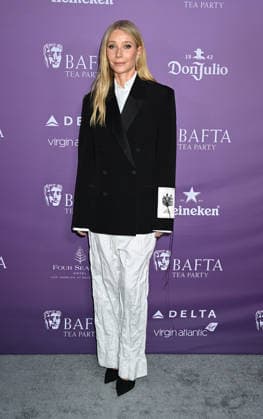2026 BAFTA Tea Party Gwyneth Paltrow arriving to t2026 BAFTA Tea Party held at the Four Seasons Hotel Los Angeles at Beverly Hills on January 10, 2026 in Los Angeles, Ca. Los Angeles Four Seasons Hotel Los Angeles a California USA Copyright: xTammiexArroyox xAFF-USA.comx