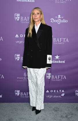 2026 BAFTA Tea Party Gwyneth Paltrow arriving to t2026 BAFTA Tea Party held at the Four Seasons Hotel Los Angeles at Beverly Hills on January 10, 2026 in Los Angeles, Ca. Los Angeles Four Seasons Hotel Los Angeles a California USA Copyright: xTammiexArroyox xAFF-USA.comx