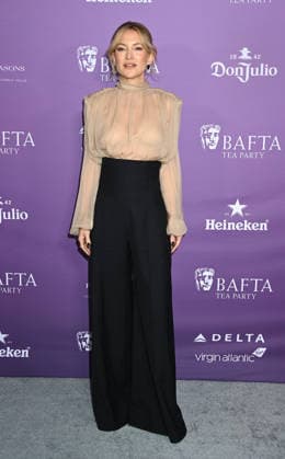 2026 BAFTA Tea Party Kate Hudson arriving to t2026 BAFTA Tea Party held at the Four Seasons Hotel Los Angeles at Beverly Hills on January 10, 2026 in Los Angeles, Ca. Los Angeles Four Seasons Hotel Los Angeles a California USA Copyright: xTammiexArroyox xAFF-USA.comx