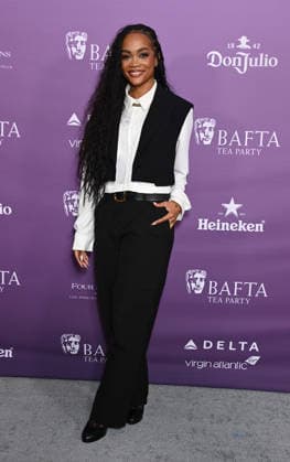 2026 BAFTA Tea Party Rachel Lindsay arriving to t2026 BAFTA Tea Party held at the Four Seasons Hotel Los Angeles at Beverly Hills on January 10, 2026 in Los Angeles, Ca. Los Angeles Four Seasons Hotel Los Angeles a California USA Copyright: xTammiexArroyox xAFF-USA.comx