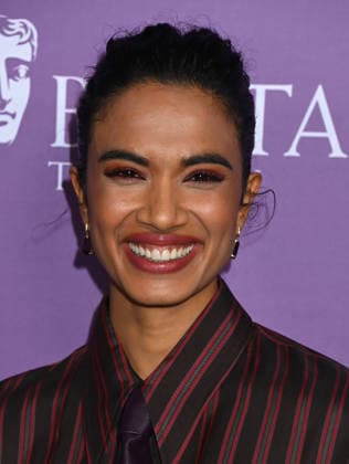 2026 BAFTA Tea Party Supriya Ganesh arriving to t2026 BAFTA Tea Party held at the Four Seasons Hotel Los Angeles at Beverly Hills on January 10, 2026 in Los Angeles, Ca. Los Angeles Four Seasons Hotel Los Angeles a California USA Copyright: xTammiexArroyox xAFF-USA.comx