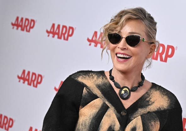 2026 Annual Movies for Grownups Awards with AARP Sharon Stone arriving to the 2026 Annual Movies for Grownups Awards with AARP held at the Beverly Wilshire, A Four Seasons Hotel on January 10, 2026 in Beverly Hills Ca. Beverly Hills Beverly Wilshire, A Four Seasons Hotel California USA Copyright: xStarbuck xAFF-USA.COMx