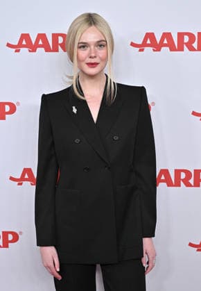 2026 Annual Movies for Grownups Awards with AARP Elle Fanning arriving to the 2026 Annual Movies for Grownups Awards with AARP held at the Beverly Wilshire, A Four Seasons Hotel on January 10, 2026 in Beverly Hills Ca. Beverly Hills Beverly Wilshire, A Four Seasons California USA Copyright: xStarbuck xAFF-USA.COMx