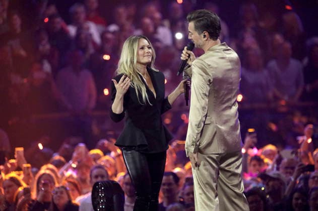 Helene Fischer and Florian Silbereisen in the TV show Schlagerchampions 2026 Das große Fest der Besten at the Velodrom Berlin, 10 01 2026 Foto:xGeisler-Fotopress AgenturxWehnert Gränzdörferx fischer_6103