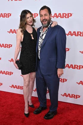 2026 Annual Movies for Grownups Awards with AARP Jackie Sandler and Adam Sandler arriving to the 2026 Annual Movies for Grownups Awards with AARP held at the Beverly Wilshire, A Four Seasons Hotel on January 10, 2026 in Beverly Hills Ca. Beverly Hills Beverly Wilshire, A Four Seasons Hotel California USA Copyright: xStarbuck xAFF-USA.COMx