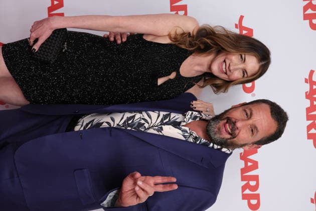 2026 Annual Movies for Grownups Award BEVERLY HILLS, CALIFORNIA JANUARY 10 Jackie Sandler and Adam Sandler r at the 2026 Annual Movies for Grownups Awards with AARP at Beverly Wilshire, A Four Seasons Hotel on January 10, 2026 in Beverly Hills, California Credit Admedia 452064 2026 01 10 Etats Unis  Copyright: xAdMediax STAR_452064_066