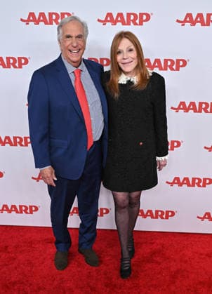 2026 Annual Movies for Grownups Awards with AARP Henry Winkler and Stacey Winkler arriving to the 2026 Annual Movies for Grownups Awards with AARP held at the Beverly Wilshire, A Four Seasons Hotel on January 10, 2026 in Beverly Hills Ca. Beverly Hills Beverly Wilshire, A Four Seasons Hotel California USA Copyright: xStarbuck xAFF-USA.COMx