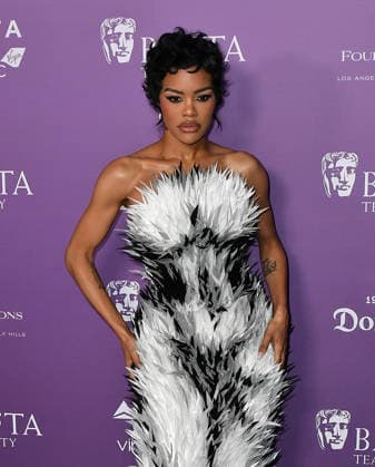 2026 BAFTA Tea Party - Arrivals Teyana Taylor attends the 2026 BAFTA Tea Party at Four Seasons Hotel Los Angeles at Beverly Hills on January 10, 2026 in Los Angeles, California. Beverly Hills Four Seasons Beverly Hills California USA Copyright: ximageSPACEx