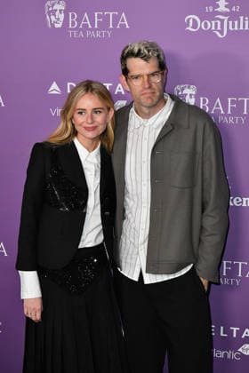 2026 BAFTA Tea Party - Arrivals Justine Lupe, Timothy Simons attend the 2026 BAFTA Tea Party at Four Seasons Hotel Los Angeles at Beverly Hills on January 10, 2026 in Los Angeles, California. Beverly Hills Four Seasons Beverly Hills California USA Copyright: ximageSPACEx