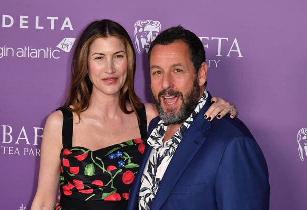 2026 BAFTA Tea Party - Arrivals Jackie Sandler, Adam Sandler attend the 2026 BAFTA Tea Party at Four Seasons Hotel Los Angeles at Beverly Hills on January 10, 2026 in Los Angeles, California. Beverly Hills Four Seasons Beverly Hills California USA Copyright: ximageSPACEx