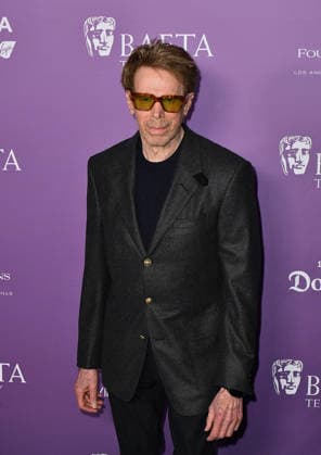 2026 BAFTA Tea Party - Arrivals Jerry Bruckheimer attends the 2026 BAFTA Tea Party at Four Seasons Hotel Los Angeles at Beverly Hills on January 10, 2026 in Los Angeles, California. Beverly Hills Four Seasons Beverly Hills California USA Copyright: ximageSPACEx