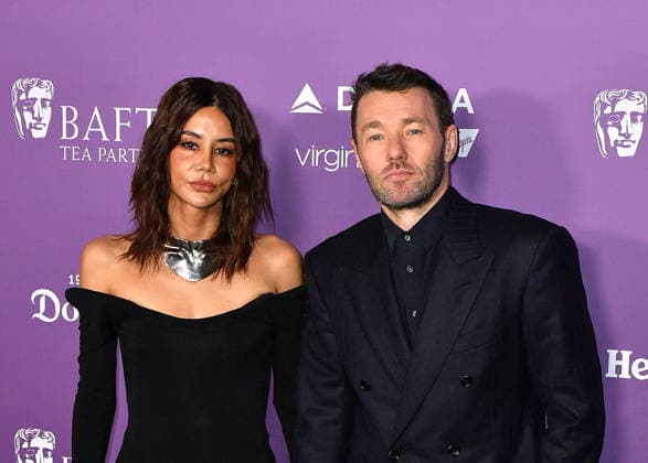 2026 BAFTA Tea Party - Arrivals Christine Centenera, Joel Edgerton attend the 2026 BAFTA Tea Party at Four Seasons Hotel Los Angeles at Beverly Hills on January 10, 2026 in Los Angeles, California. Beverly Hills Four Seasons Beverly Hills California USA Copyright: ximageSPACEx