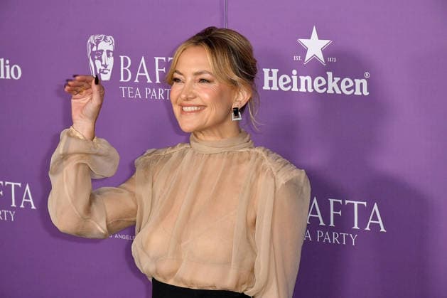 2026 BAFTA Tea Party - Arrivals Kate Hudson attends the 2026 BAFTA Tea Party at Four Seasons Hotel Los Angeles at Beverly Hills on January 10, 2026 in Los Angeles, California. Beverly Hills Four Seasons Beverly Hills California USA Copyright: ximageSPACEx