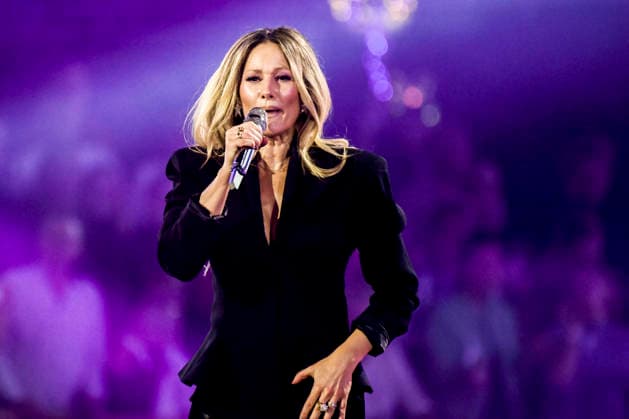 abb Helene Fischer singer on stage at the ARD TV LIve program at the Schlagerchampions 2026 Das Grosse Fest der Besten on stage at the Velodrom on 10 01 2026 in Berlin Berlin Germany