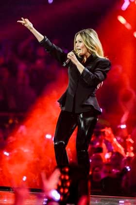 abb Helene Fischer singer on stage at the ARD TV LIve program at the Schlagerchampions 2026 Das Grosse Fest der Besten on stage at the Velodrom on 10 01 2026 in Berlin Berlin Germany
