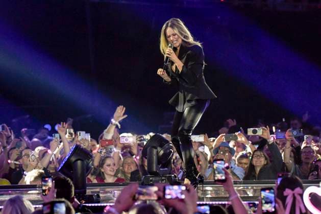abb Helene Fischer singer on stage at the ARD TV LIve program at the Schlagerchampions 2026 Das Grosse Fest der Besten on stage at the Velodrom on 10 01 2026 in Berlin Berlin Germany