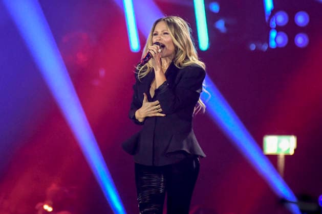 abb Helene Fischer singer on stage at the ARD TV LIve program at the Schlagerchampions 2026 Das Grosse Fest der Besten on stage at the Velodrom on 10 01 2026 in Berlin Berlin Germany