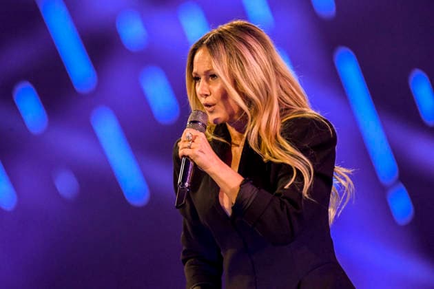 abb Helene Fischer singer on stage at the ARD TV LIve program at the Schlagerchampions 2026 Das Grosse Fest der Besten on stage at the Velodrom on 10 01 2026 in Berlin Berlin Germany