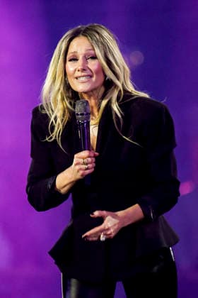 abb Helene Fischer singer on stage at the ARD TV LIve program at the Schlagerchampions 2026 Das Grosse Fest der Besten on stage at the Velodrom on 10 01 2026 in Berlin Berlin Germany