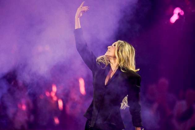 abb Helene Fischer singer on stage at the ARD TV LIve program at the Schlagerchampions 2026 Das Grosse Fest der Besten on stage at the Velodrom on 10 01 2026 in Berlin Berlin Germany