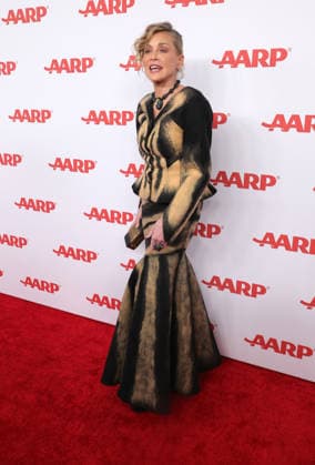 10 January 2026 - Beverly Hills, California - Sharon Stone. 2026 Annual Movies for Grownups Awards with AARP held at Beverly Wilshire, A Four Seasons Hotell in Beverly Hills. Beverly Hills USA - ZUMAa123 20260110_zaa_a123_155 Copyright: xADx