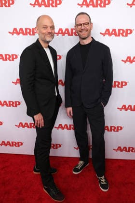 10 January 2026 - Beverly Hills, California - Joachim Trier, Eskil Vogti. 2026 Annual Movies for Grownups Awards with AARP held at Beverly Wilshire, A Four Seasons Hotell in Beverly Hills. Beverly Hills USA - ZUMAa123 20260110_zaa_a123_198 Copyright: xADx