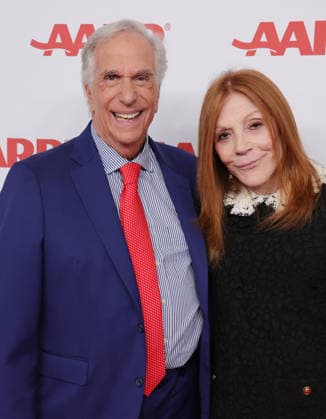 10 January 2026 - Beverly Hills, California - Henry Winkler, Stacey Winkler. 2026 Annual Movies for Grownups Awards with AARP held at Beverly Wilshire, A Four Seasons Hotell in Beverly Hills. Beverly Hills USA - ZUMAa123 20260110_zaa_a123_203 Copyright: xADx