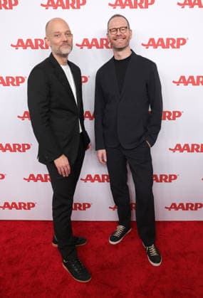 10 January 2026 - Beverly Hills, California - Joachim Trier, Eskil Vogti. 2026 Annual Movies for Grownups Awards with AARP held at Beverly Wilshire, A Four Seasons Hotell in Beverly Hills. Beverly Hills USA - ZUMAa123 20260110_zaa_a123_228 Copyright: xADx