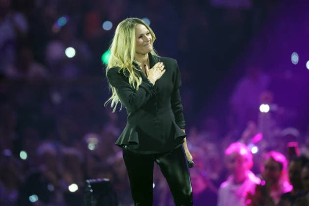 Schlagerchampions 2026 Das grosse Fest der Besten Helene Fischer German pop singer dressed all in black ARD ORF2 music show Schlagerchampions Das grosse Fest der Besten Hosted by Florian Silbereisen Live broadcast from January 10, 2026 from the Velodrom Berlin, Germany