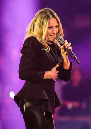 abb Helene Fischer singer on stage at the ARD TV LIve program at the Schlagerchampions 2026 Das Grosse Fest der Besten on stage at the Velodrom on 10 01 2026 in Berlin Berlin Germany