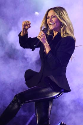 abb Helene Fischer singer on stage at the ARD TV LIve program at the Schlagerchampions 2026 Das Grosse Fest der Besten on stage at the Velodrom on 10 01 2026 in Berlin Berlin Germany