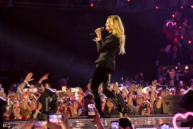 abb Helene Fischer singer on stage at the ARD TV LIve program at the Schlagerchampions 2026 Das Grosse Fest der Besten on stage at the Velodrom on 10 01 2026 in Berlin Berlin Germany