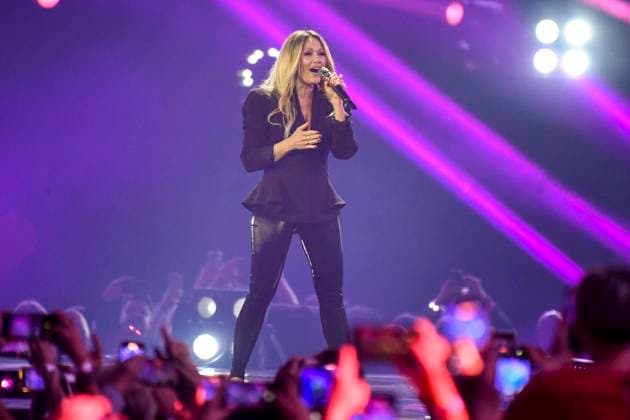 abb Helene Fischer singer on stage at the ARD TV LIve program at the Schlagerchampions 2026 Das Grosse Fest der Besten on stage at the Velodrom on 10 01 2026 in Berlin Berlin Germany